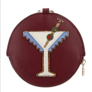Tory Burch Leather Martini Coin Pouch